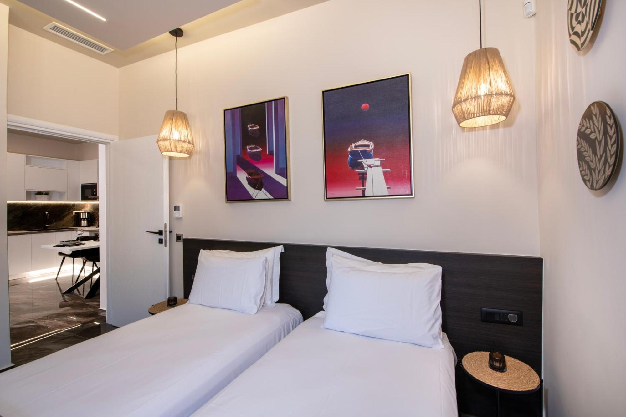 Cozy Rena Luxury Apartment Chania  Exteriör bild